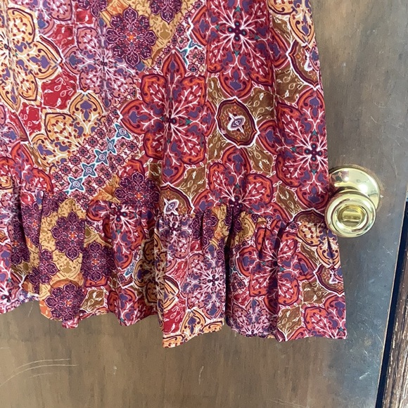 Relist10/9❌Emma & Michele boho floral print dress size M - Picture 7 of 17